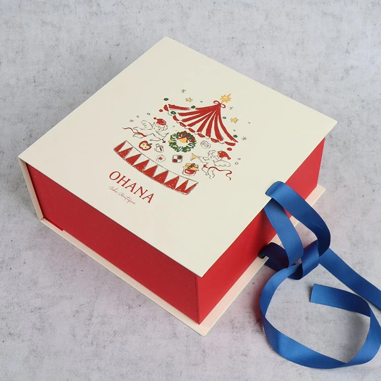 Luxury Christmas Gift Packaging Flip-top Box